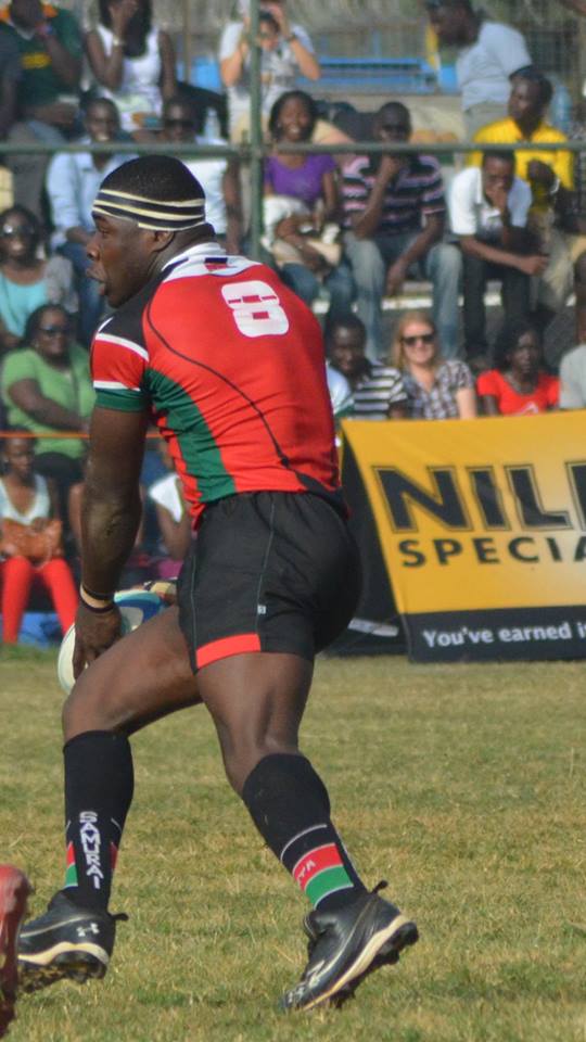 Joel Chisanga Kenya rugby 2013