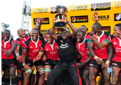 Kenya celebrate 2013 Elgon cup