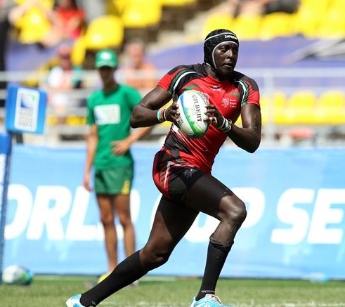 Humphrey Kayange at the 2013 world cup
