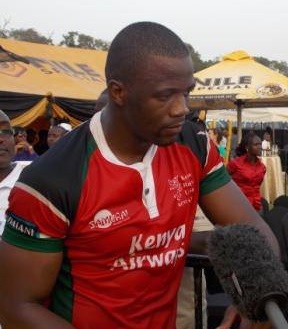 Wilson Kopondo, Kenya rugby captain 2013