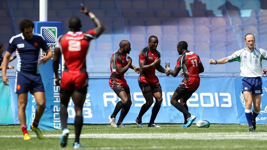 Kenya vs France rugby sevens world cup 2013